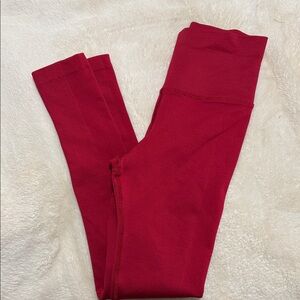 Athleta Cherry Red Leggings